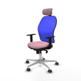 Kontorstol med hovedgrde Piqueras y Crespo 1D086G2 Pink #2