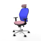 Kontorstol med hovedgrde Piqueras y Crespo 1D086N2 Pink #2