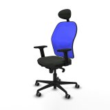 Kontorstol Piqueras y Crespo 2D036G1 Sort #2