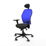 Kontorstol Piqueras y Crespo 3D036G1 Sort #2