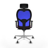 Kontorstol med hovedgrde Piqueras y Crespo 1D086G2 Rdbrun #5