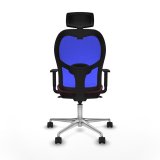 Kontorstol med hovedgrde Piqueras y Crespo 1D086N2 Rdbrun #5