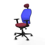 Kontorstol Piqueras y Crespo 2D036G1 Rdbrun #2