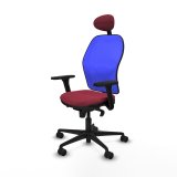 Kontorstol Piqueras y Crespo 3D036N1 Rdbrun #2