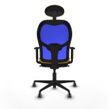 Kontorstol med hovedgrde Piqueras y Crespo 1D036G1 Gul #5