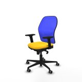 Kontorstol Jorquera Piqueras y Crespo 2D036G0 Gul #2