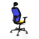 Kontorstol med hovedg�rde Jorquera Piqueras y Crespo 2D036G1 Gul #6