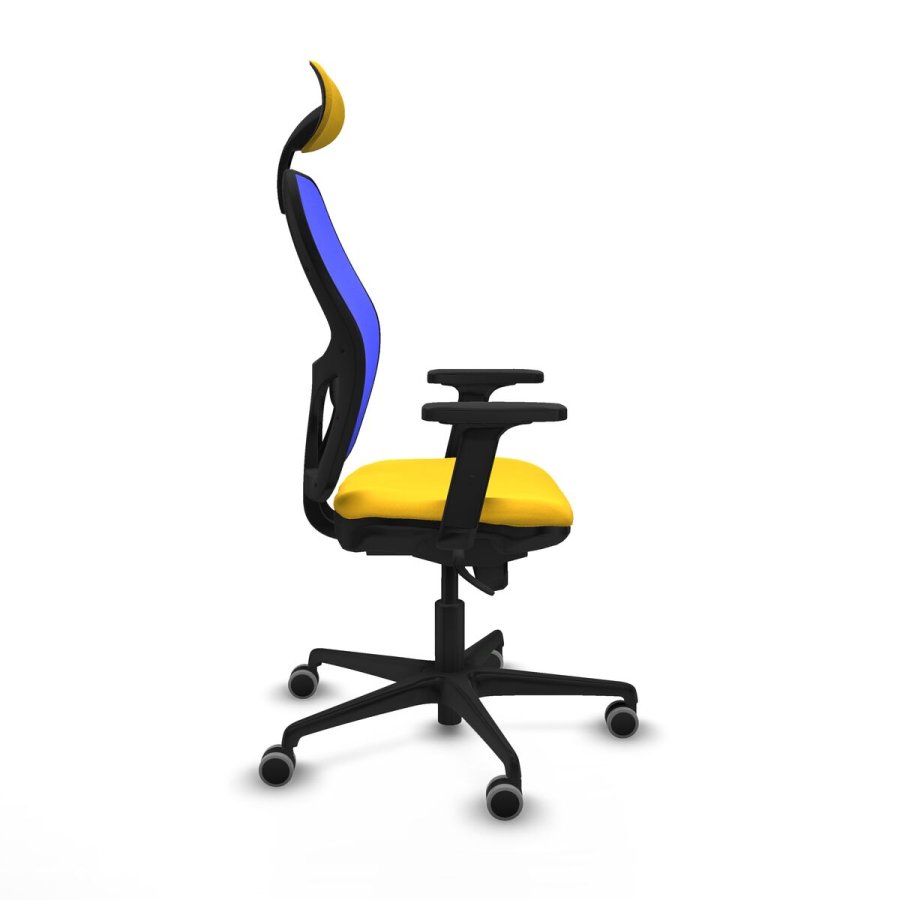 Kontorstol med hovedg�rde Jorquera Piqueras y Crespo 2D036G1 Gul #7