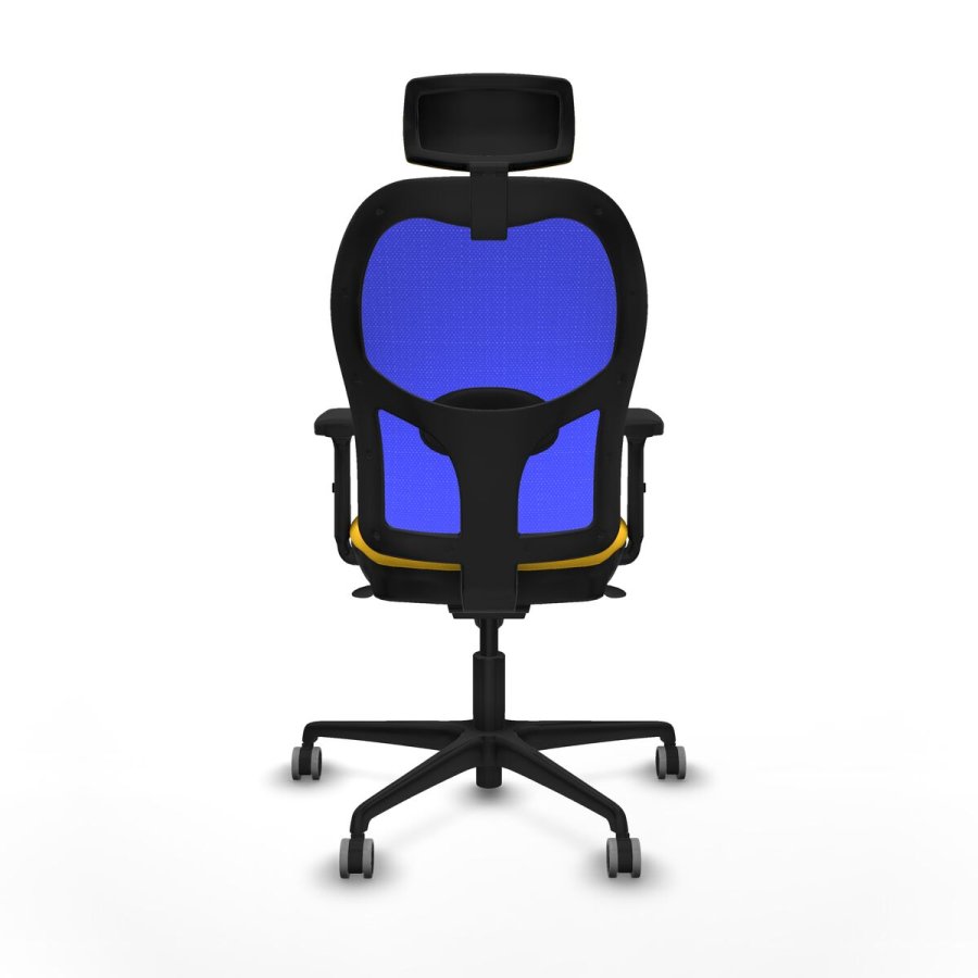 Kontorstol med hovedg�rde Jorquera Piqueras y Crespo 2D036G2 Gul #5