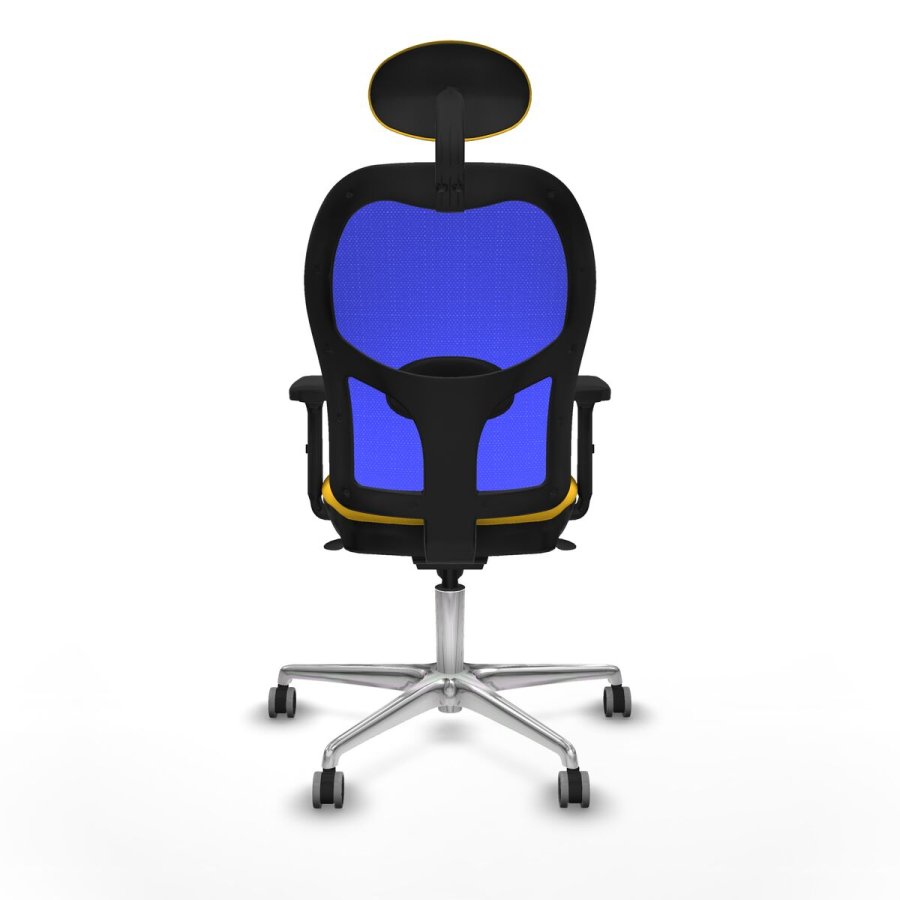 Kontorstol med hovedg�rde Jorquera Piqueras y Crespo 2D086G1 Gul #5