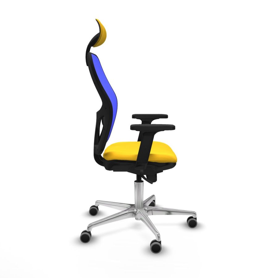 Kontorstol med hovedg�rde Jorquera Piqueras y Crespo 2D086G1 Gul #7