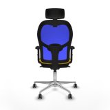 Kontorstol med hovedg�rde Jorquera Piqueras y Crespo 2D086G2 Gul #5