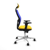 Kontorstol med hovedg�rde Jorquera Piqueras y Crespo 2D086N1 Gul #7