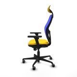 Kontorstol med hovedg�rde Jorquera Piqueras y Crespo 3D036G1 Gul #3