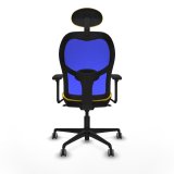 Kontorstol med hovedg�rde Jorquera Piqueras y Crespo 3D036G1 Gul #5