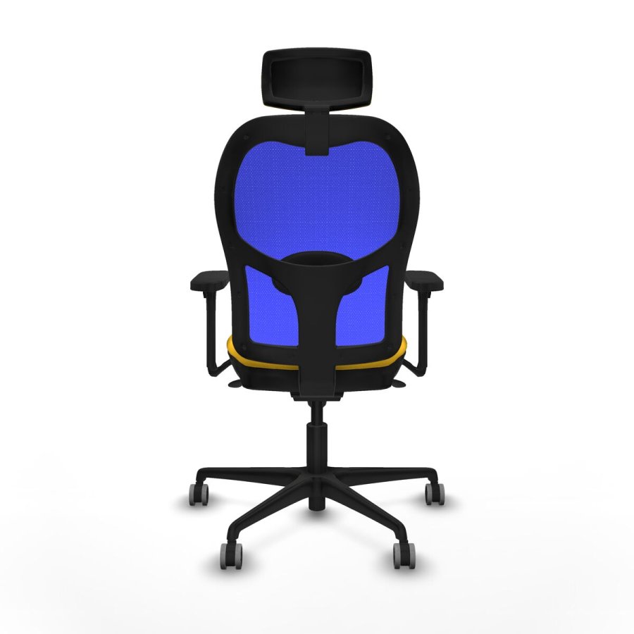 Kontorstol med hovedg�rde Jorquera Piqueras y Crespo 3D036G2 Gul #5