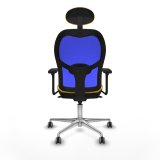 Kontorstol med hovedg�rde Jorquera Piqueras y Crespo 3D086G1 Gul #5