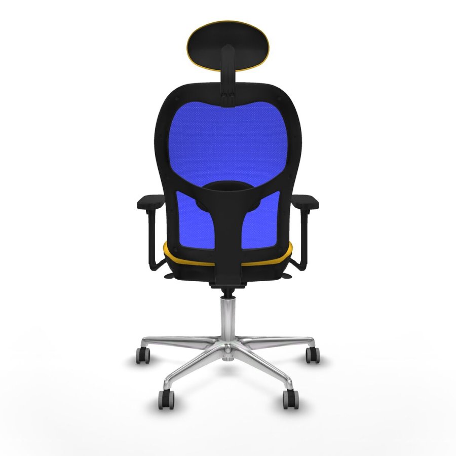 Kontorstol med hovedg�rde Jorquera Piqueras y Crespo 3D086G1 Gul #5