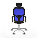 Kontorstol med hovedg�rde Jorquera Piqueras y Crespo 3D086G2 Gul #5