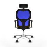 Kontorstol med hovedg�rde Jorquera Piqueras y Crespo 3D086N2 Gul #5