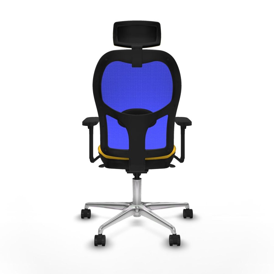 Kontorstol med hovedg�rde Jorquera Piqueras y Crespo 3D086N2 Gul #5