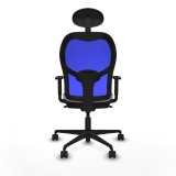 Kontorstol med hovedgrde Jorquera Piqueras y Crespo 1D036N1 Hvid #5