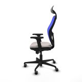 Kontorstol med hovedg�rde Jorquera Piqueras y Crespo 2D036G1 Hvid #4