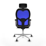 Kontorstol med hovedg�rde Jorquera Piqueras y Crespo 2D086G2 Hvid #5