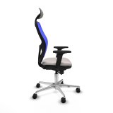 Kontorstol med hovedg�rde Jorquera Piqueras y Crespo 2D086N1 Hvid #7