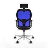 Kontorstol med hovedg�rde Jorquera Piqueras y Crespo 2D086N2 Hvid #5