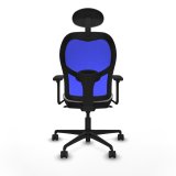 Kontorstol med hovedg�rde Jorquera Piqueras y Crespo 3D036N1 Hvid #5