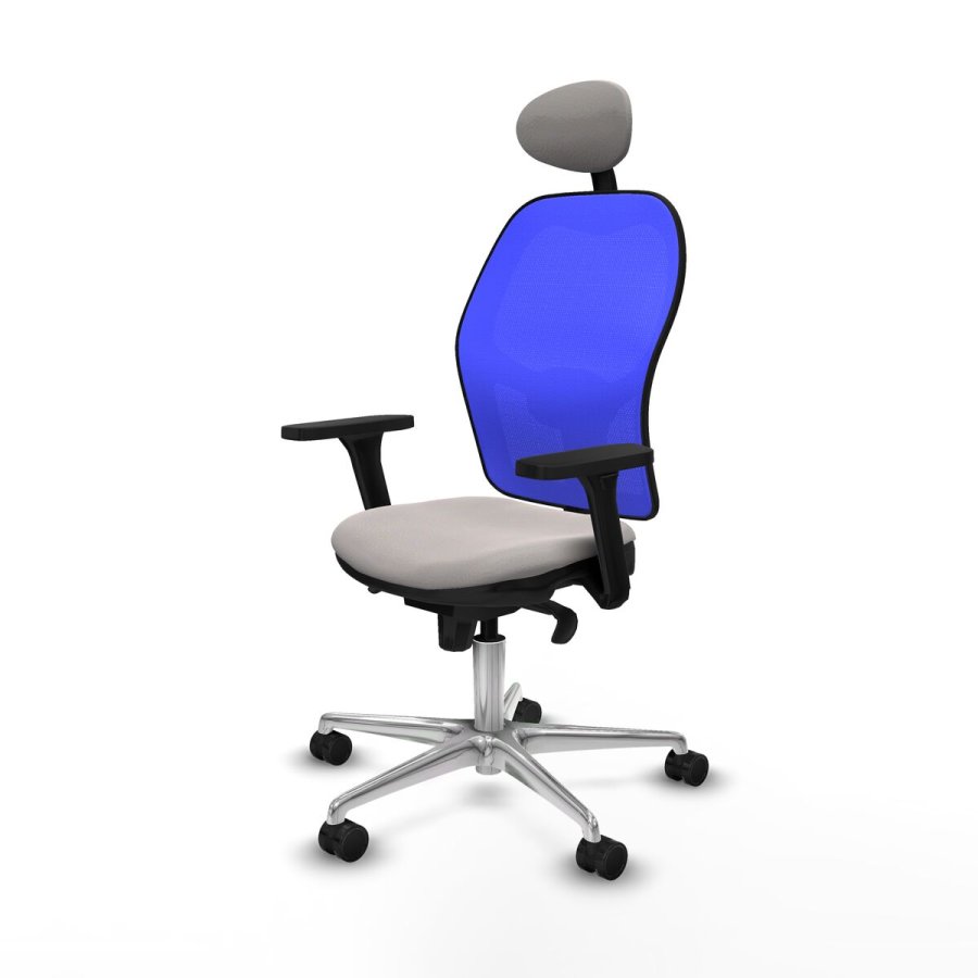 Kontorstol med hovedg�rde Jorquera Piqueras y Crespo 3D086N1 Hvid #2