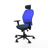 Kontorstol med hovedg�rde Jorquera Piqueras y Crespo 3D036N2 Marinebl� #2