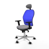 Kontorstol med hovedg�rde Jorquera Piqueras y Crespo 2D086N1 Gr� #2