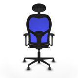 Kontorstol med hovedg�rde Jorquera Piqueras y Crespo 3D036G1 Gr� #5