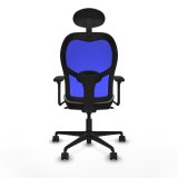 Kontorstol med hovedg�rde Jorquera Piqueras y Crespo 3D036N1 Gr� #5