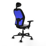 Kontorstol med hovedg�rde Jorquera Piqueras y Crespo 3D036N1 Gr� #6