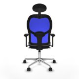 Kontorstol med hovedg�rde Jorquera Piqueras y Crespo 3D086N1 Gr� #5