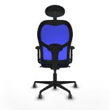 Kontorstol med hovedg�rde Jorquera Piqueras y Crespo 2D036G1 Bl� #5