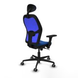 Kontorstol med hovedg�rde Jorquera Piqueras y Crespo 3D036G1 Bl� #6