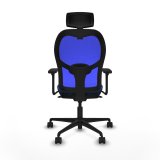 Kontorstol med hovedg�rde Jorquera Piqueras y Crespo 3D036N2 Bl� #5