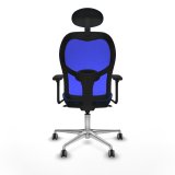 Kontorstol med hovedg�rde Jorquera Piqueras y Crespo 3D086G1 Bl� #5