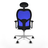 Kontorstol med hovedg�rde Jorquera Piqueras y Crespo 3D086N1 Bl� #5