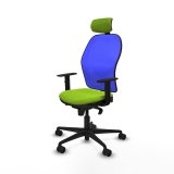 Kontorstol med hovedgrde Piqueras y Crespo 1D036N2 Pistacie #2