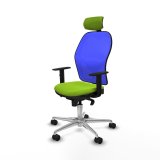 Kontorstol med hovedgrde Piqueras y Crespo 1D086N2 Pistacie #2