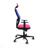 Kontorstol med hovedgrde Jorquera Piqueras y Crespo 1D036G1 Pink #7