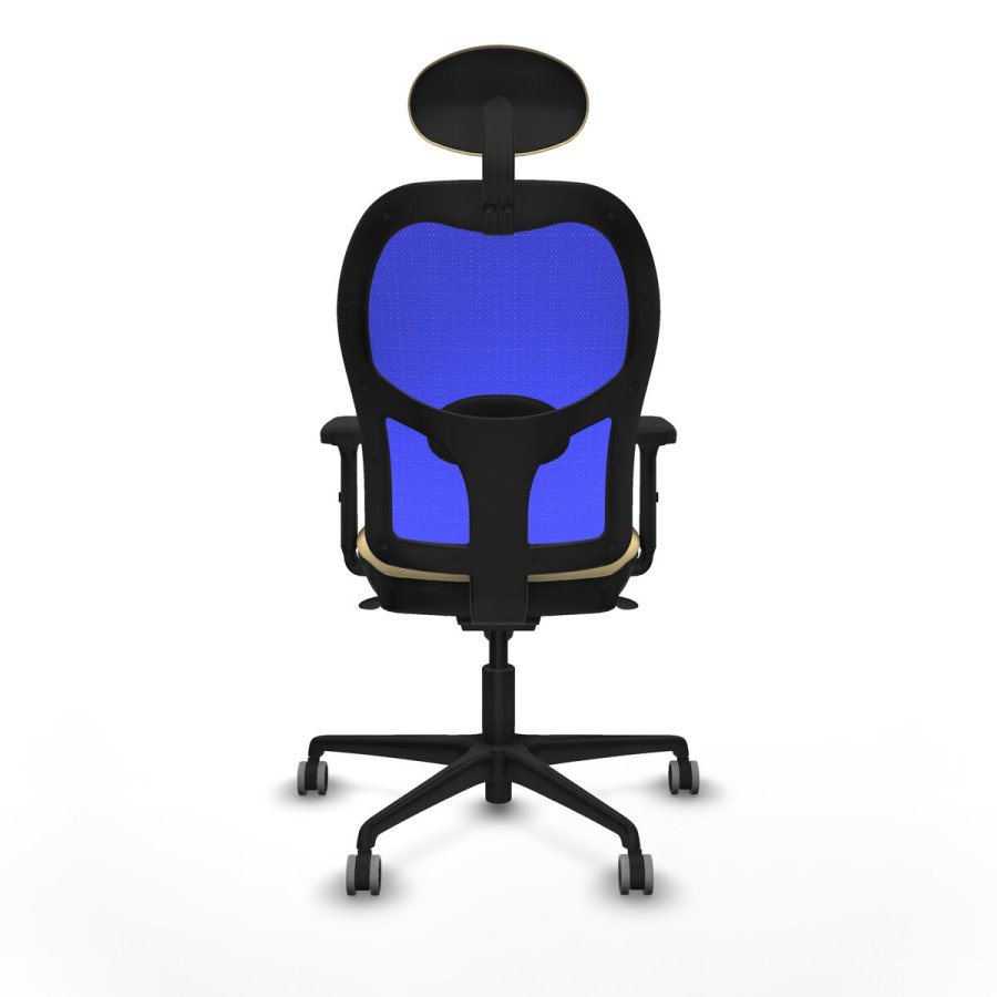 Kontorstol med hovedg�rde Jorquera Piqueras y Crespo 2D036G1 Fl�defarvet #5