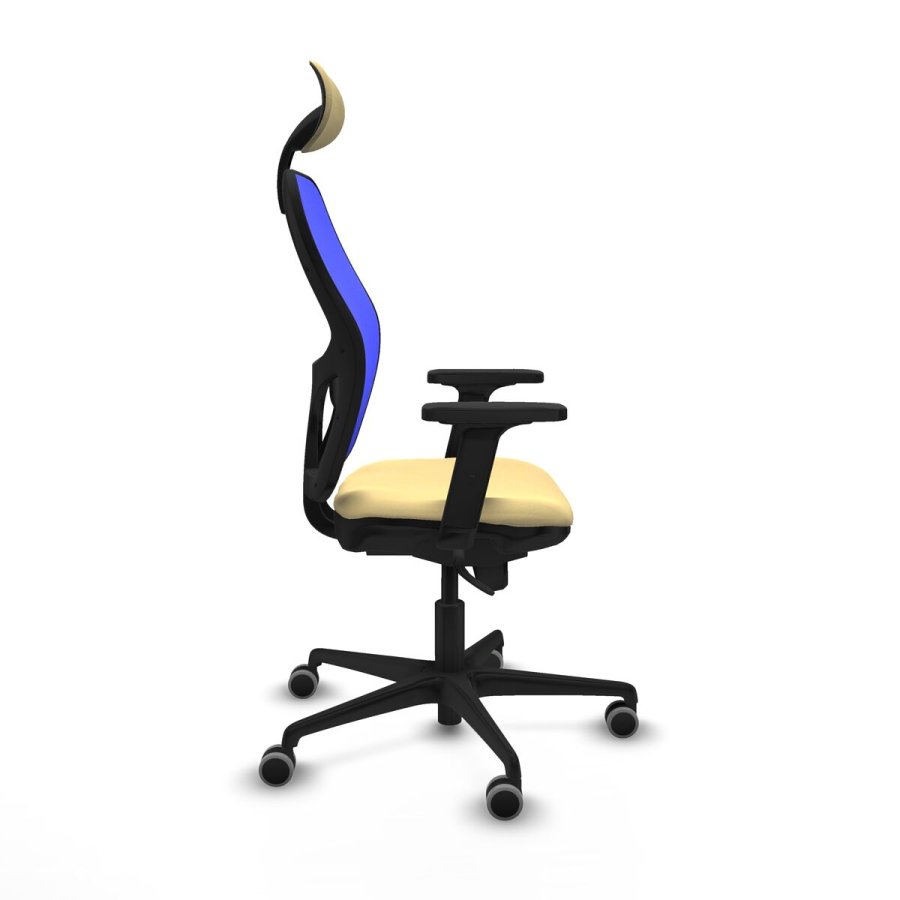 Kontorstol med hovedg�rde Jorquera Piqueras y Crespo 2D036G1 Fl�defarvet #7