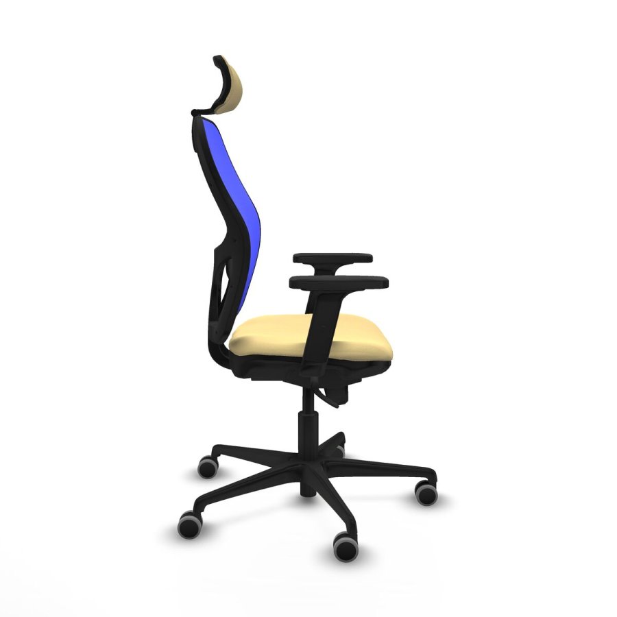 Kontorstol med hovedg�rde Jorquera Piqueras y Crespo 2D036G2 Fl�defarvet #7