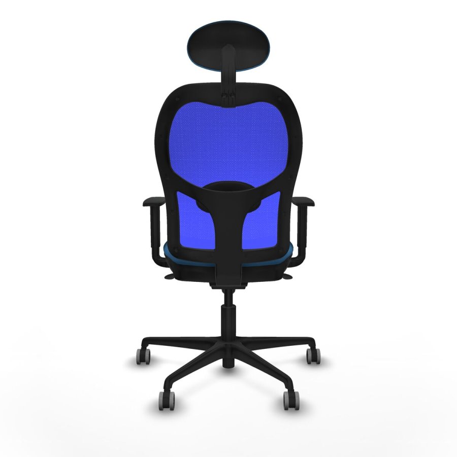 Kontorstol med hovedgrde Jorquera Piqueras y Crespo 1D036G1 Lysebl #5